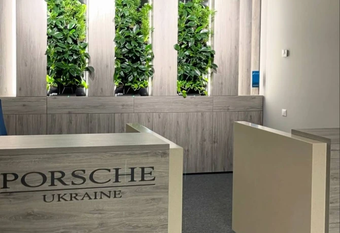 Естетика швидкості та надійності: проєкт для офісу Porsche в Україні