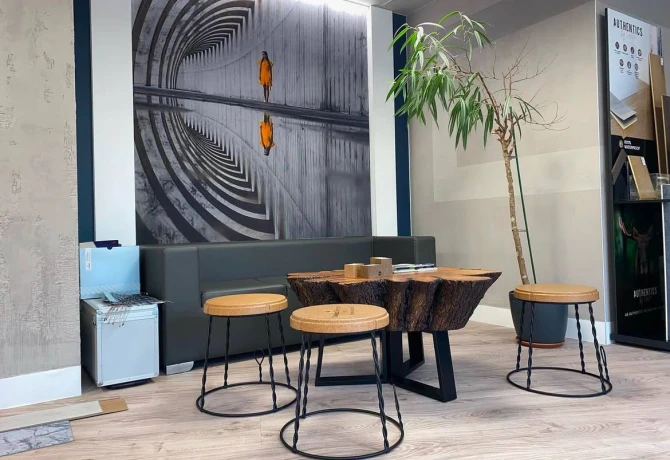 Allura Flex от Forbo: виниловая плитка с характером — стиль, прочность и легкий монтаж