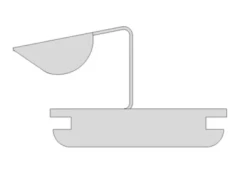 Knauf Stutzen‑Clip