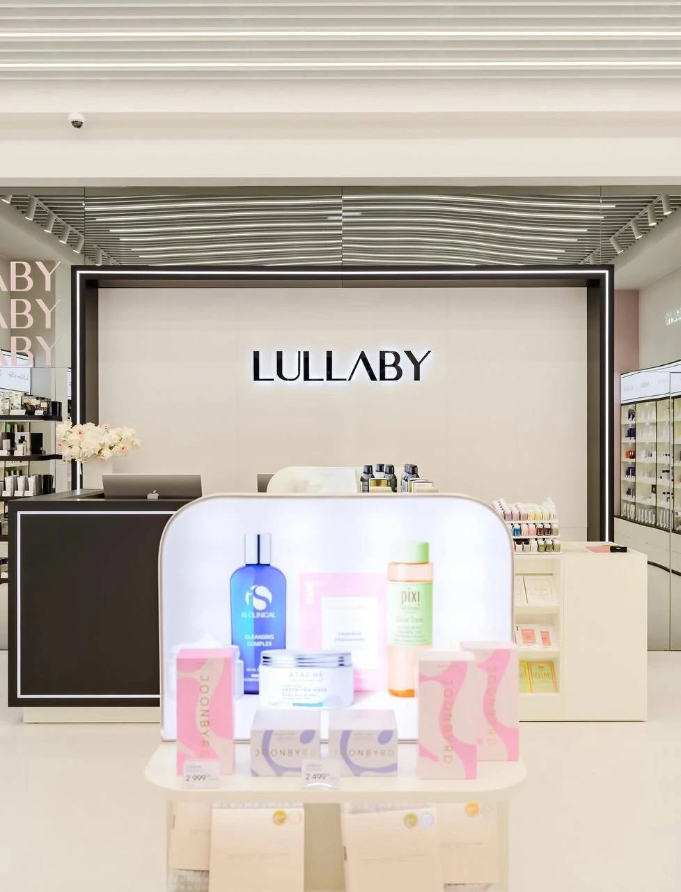 Металева кубічна рейка для beauty-магазину Lullaby (ТРЦ) 2